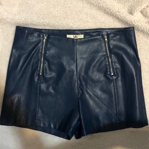 Leather Shorts